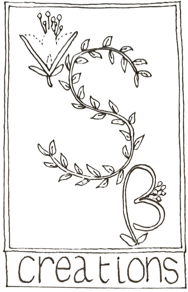 Logo VSB Créations – bijoux en fleurs naturelles séchées