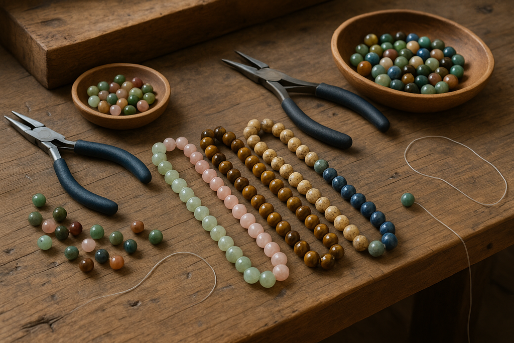 Fabrication de bijoux artisanaux 