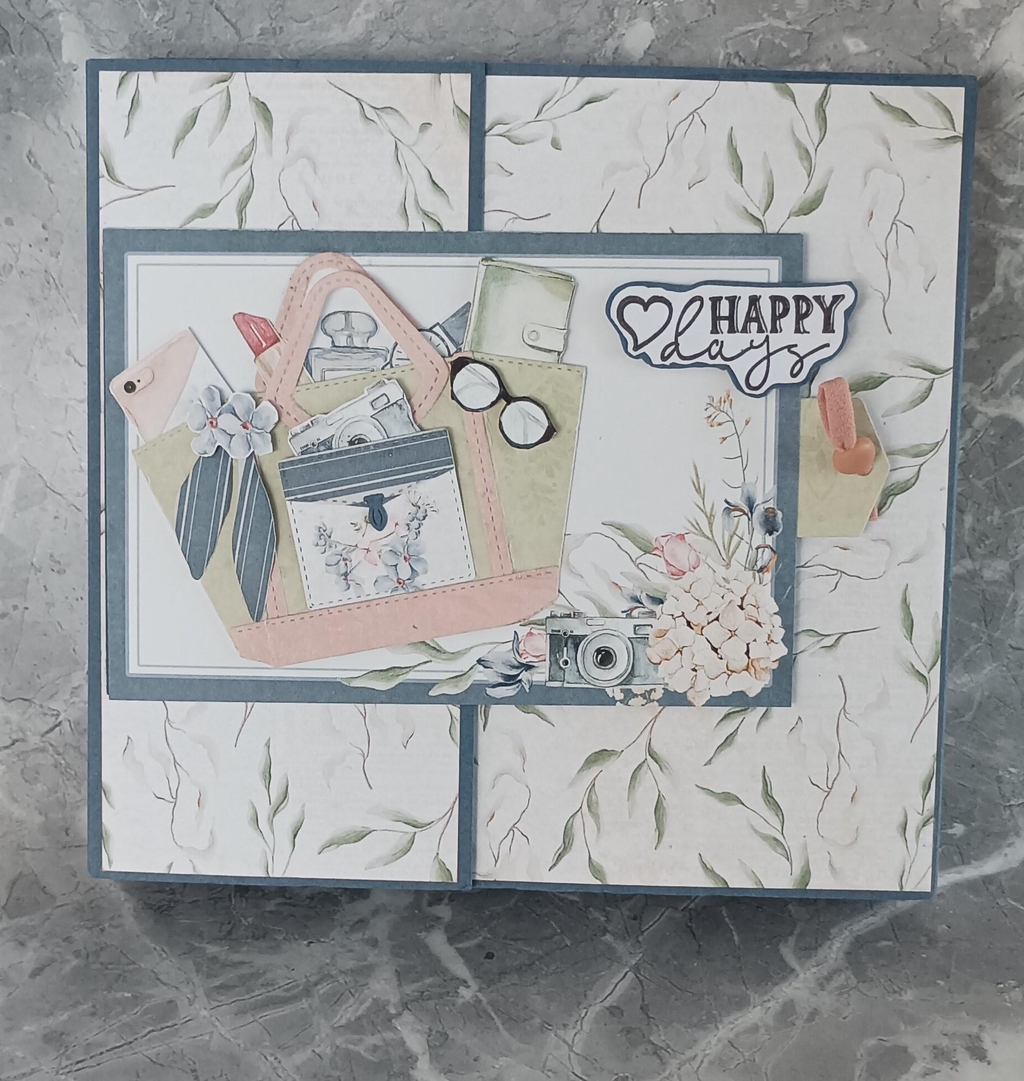 Album photos, décor végetal et fashion. idéal pour adolescente.