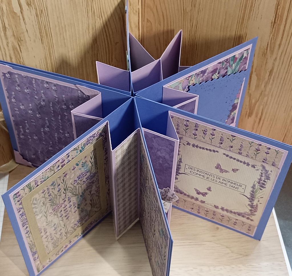 Album photos forme étoile