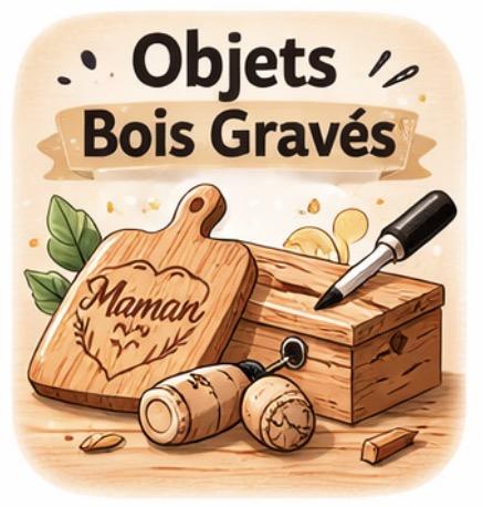 Objets Bois gravés