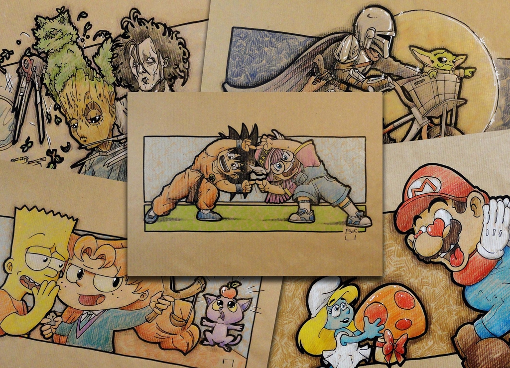 Dessins originaux et prints
pop culture