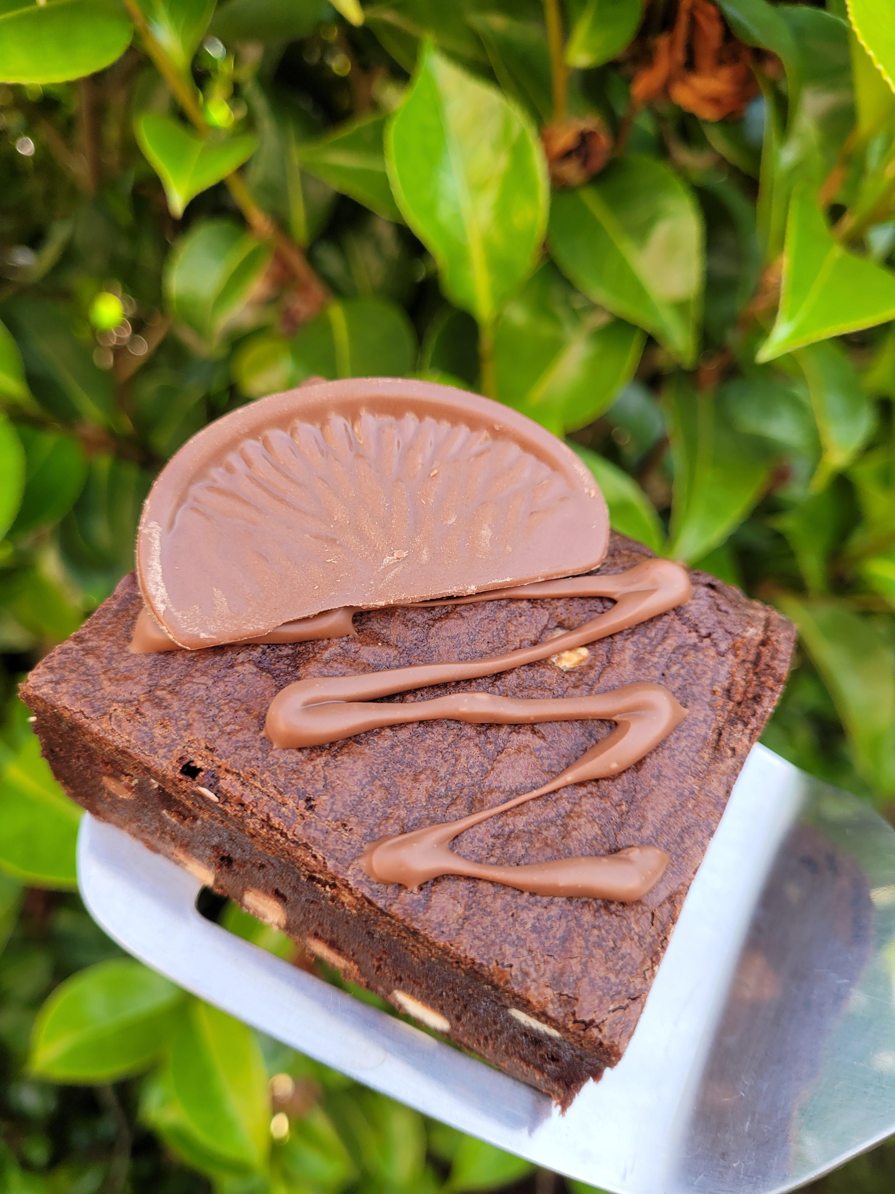 Chocolate orange brownie