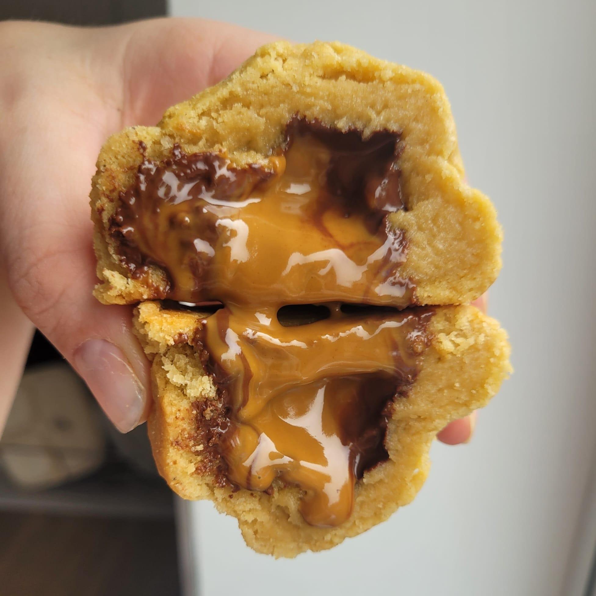 Chunky stuffed cookies