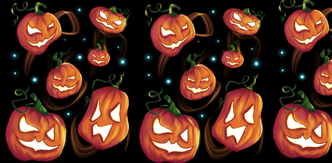 Collection Pumpkin Season - Boutique illustration Spooky Jessica Jammes