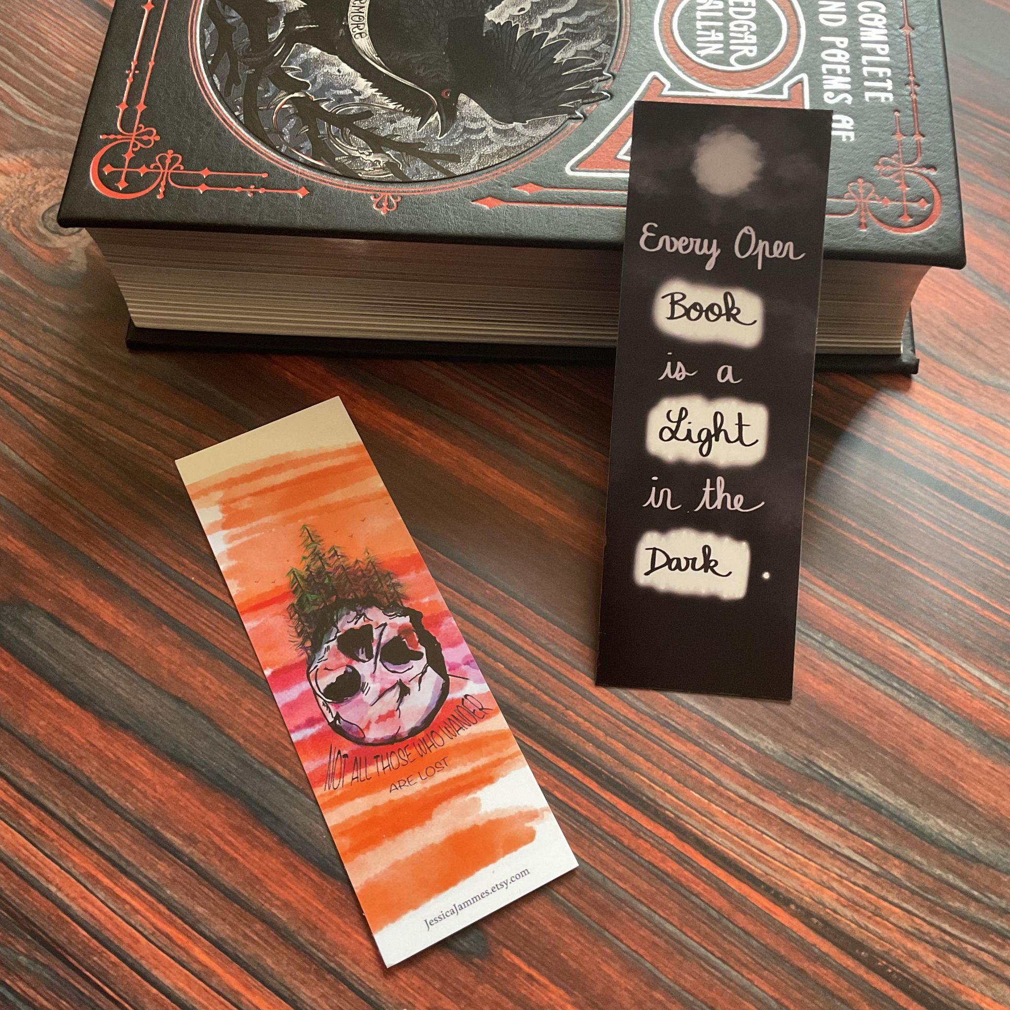 Catégorie Marque Page de la Boutique de Jessica Jammes, illustratrice Spooky