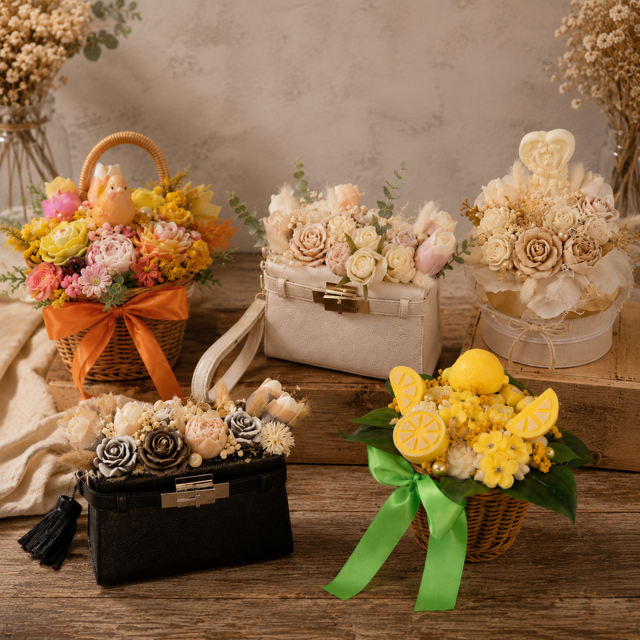 Bouquet de Cire Disponible