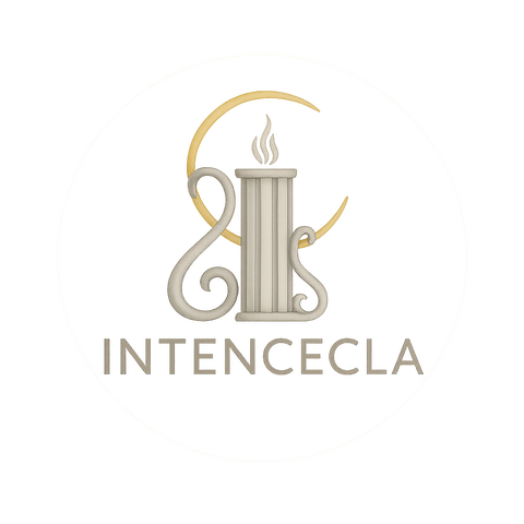 INTENCECLA  créations faites main, entre intention et éclat, bougies et fondants parfum de Grasse 