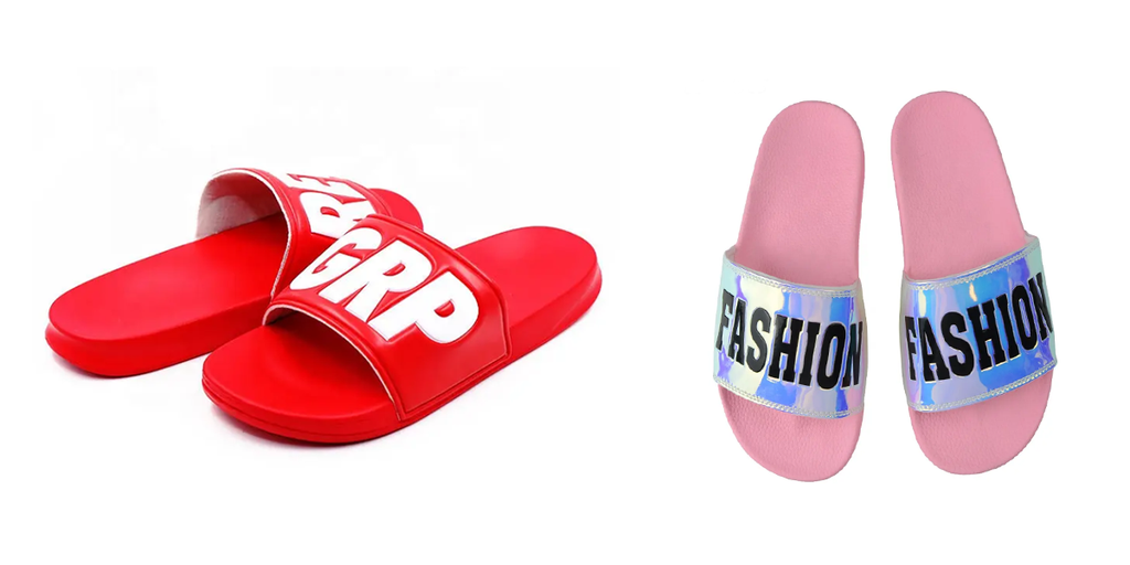 claquette, sandale, fli-flop personnalisé, Impression sur claquette de douche custom