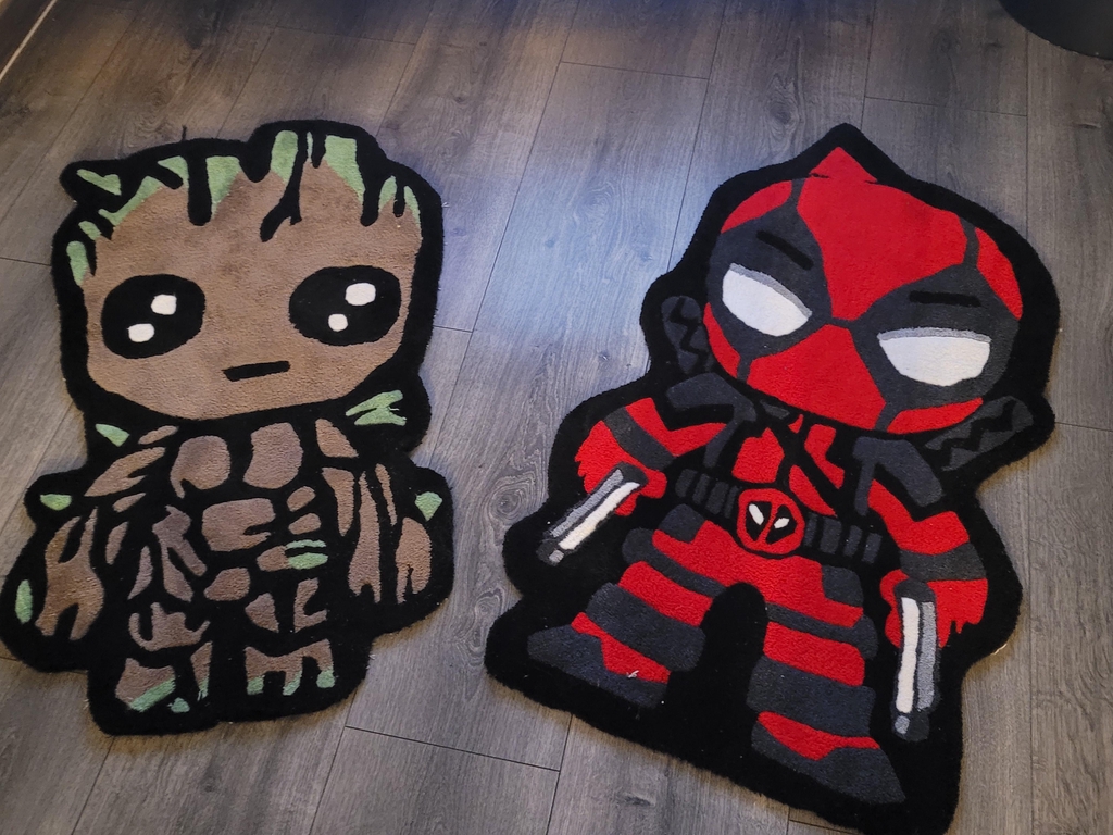 Tapis personnalisé tufting 