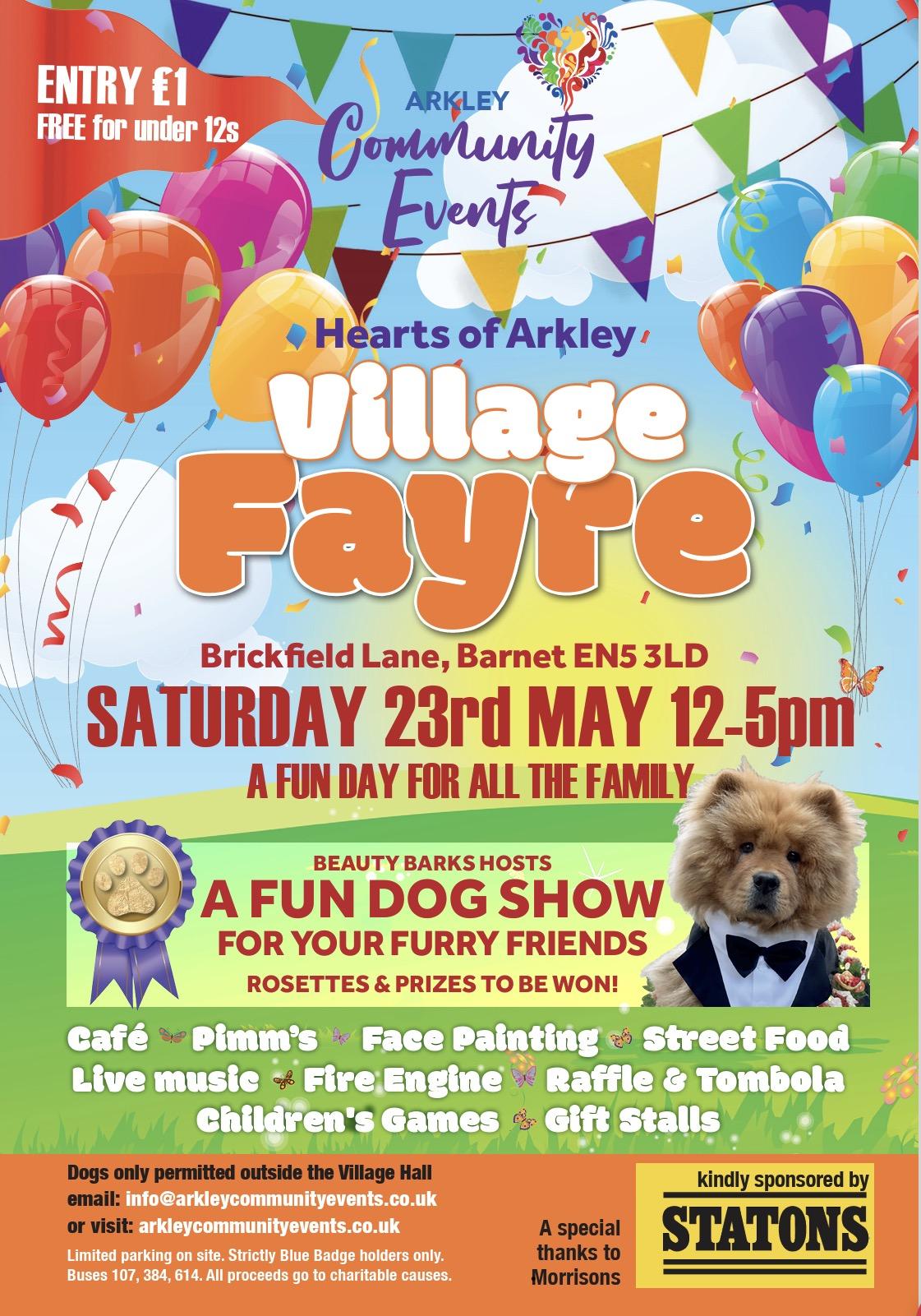 Arkley Village Fayre 2026