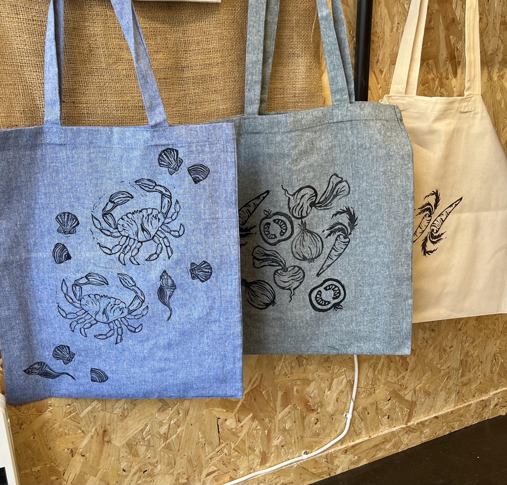 Original print totes