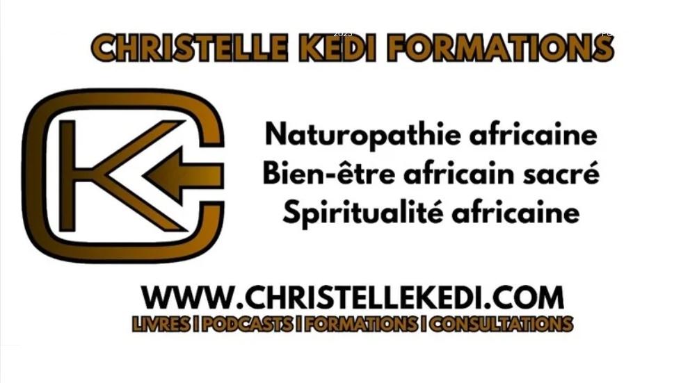 Boutique en ligne de la thérapeute holistique Christelle KEDI