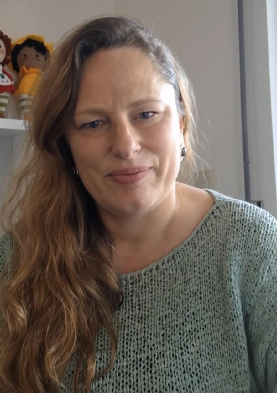 Angela Giacomini, criadora da marca Maria Angelina Arts