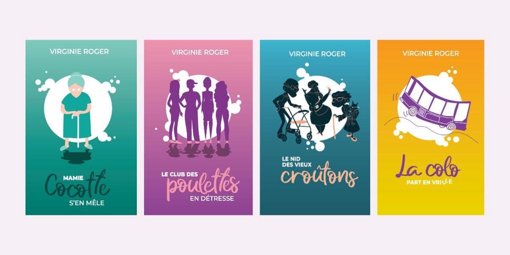 Tous les romans de Virginie Roger, auteure autoéditée de romans feel-good et contemporains.