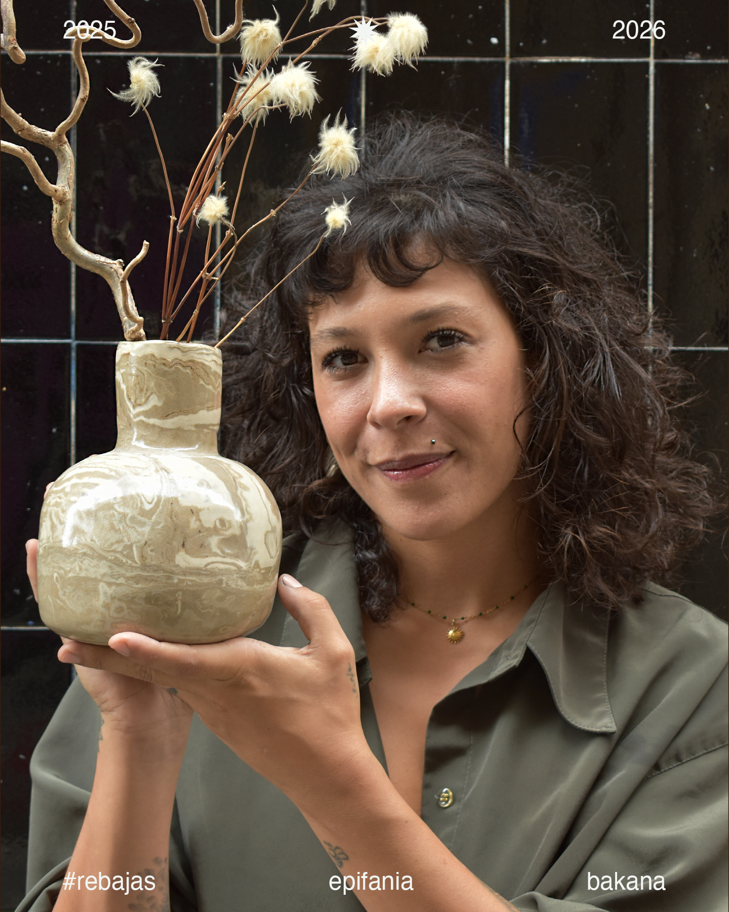 Conoce a Bruna, creadora de Bakana. Cerámica Nerikomi hecha a mano en Barcelona, pieza a pieza, desde el diseño hasta el horno.