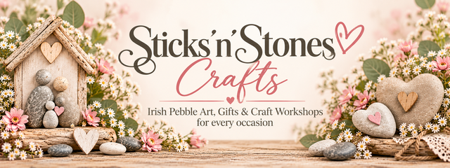 Irish, Handcrafted, Personalised & Customised Pebble Art, Gifts & Craft Workshops 