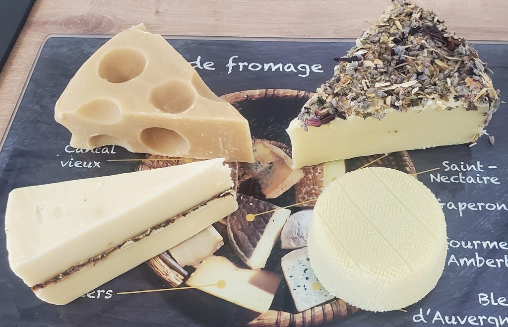 Savons Décoratifs en forme de Fromages, saponifié à froid, savon doux, savons surgras