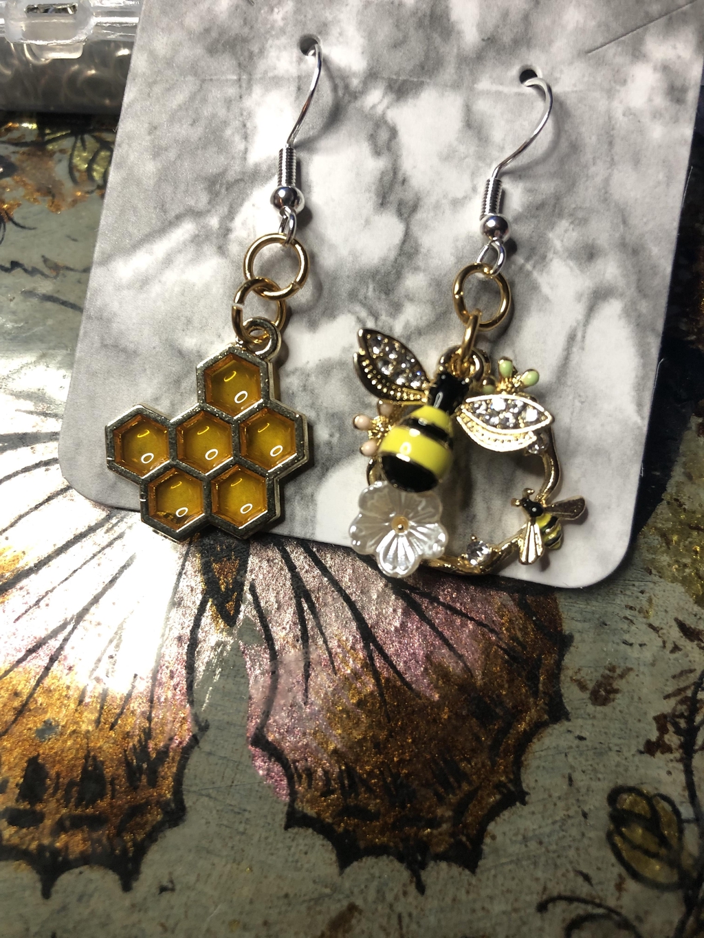 Hand crafted one of a kind earrings starting from £2.50 
