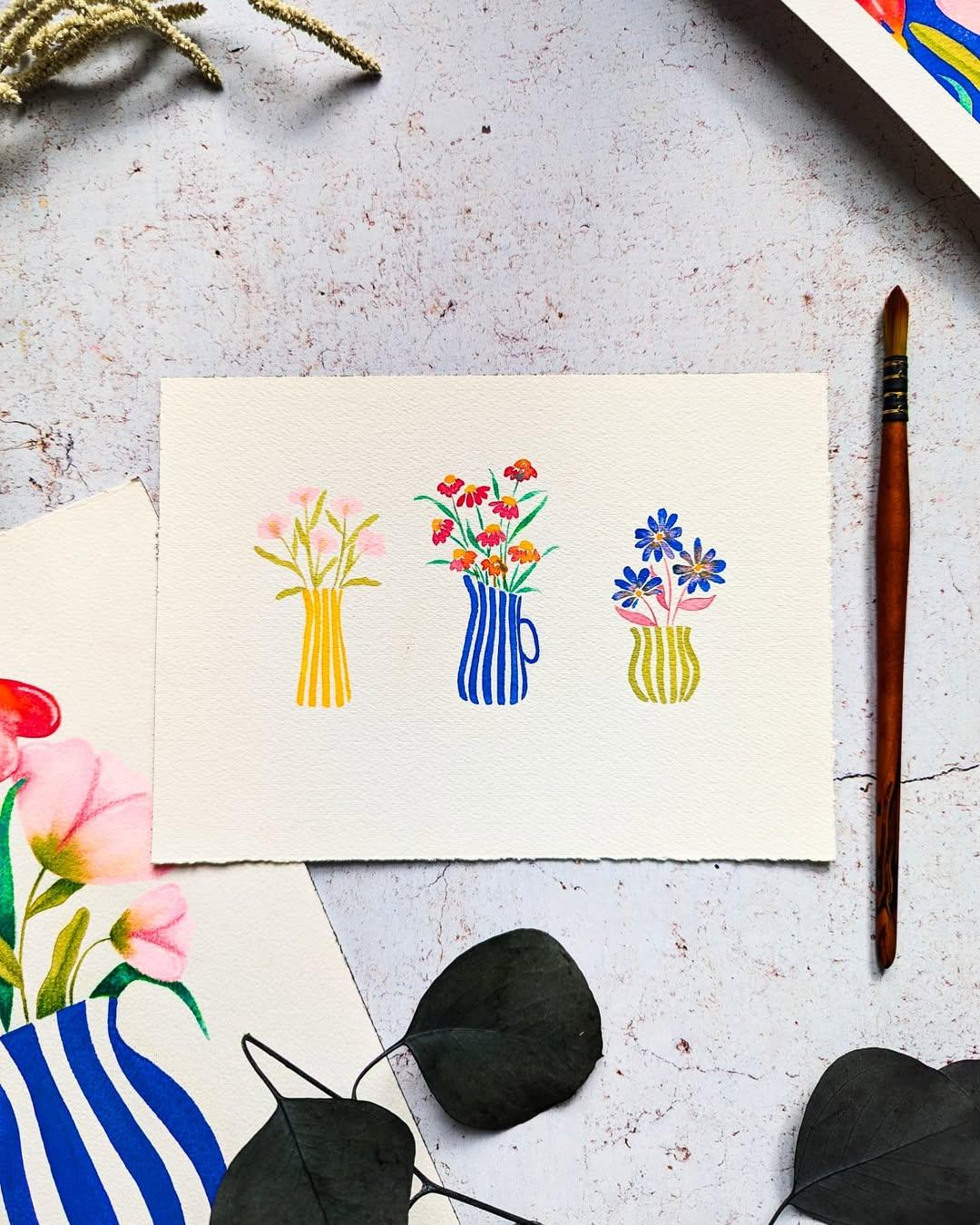 atelier créatif aquarelle tours
