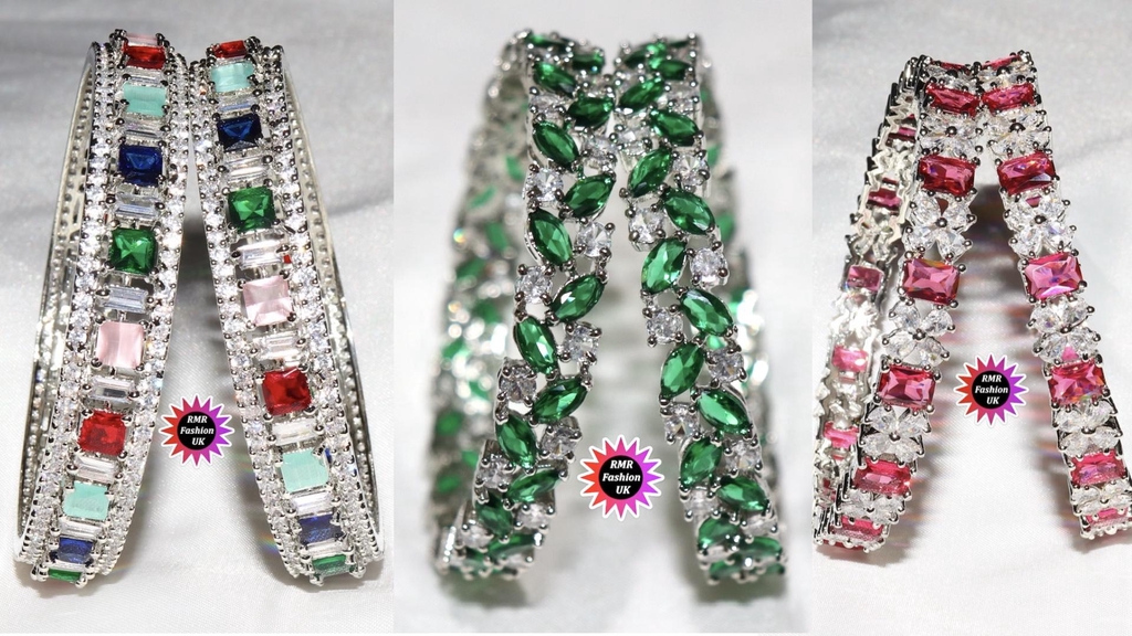 Bangles - Silk Thread & AD