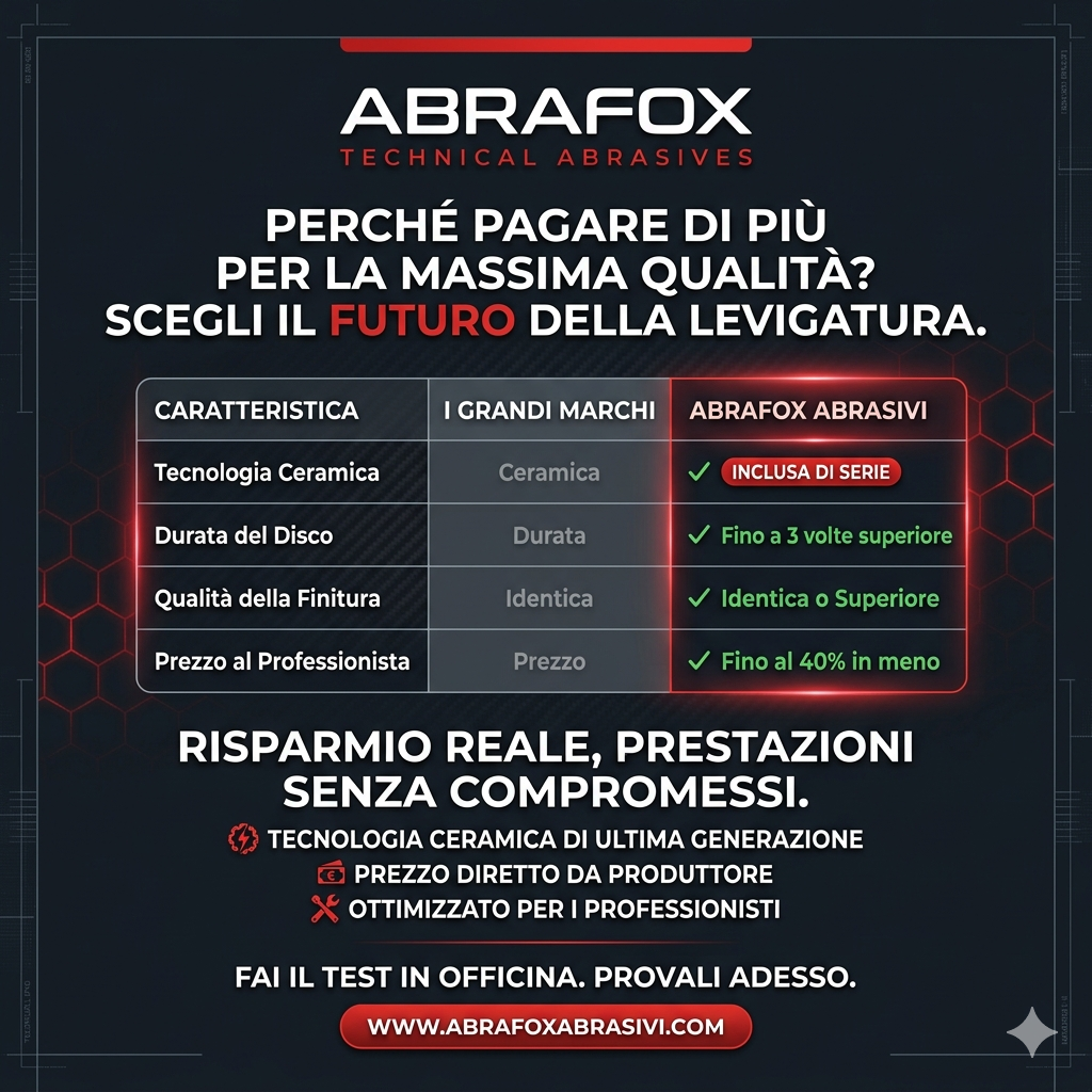 DISCHI CERAMICI E ABRASIVI PROFESSIONALI