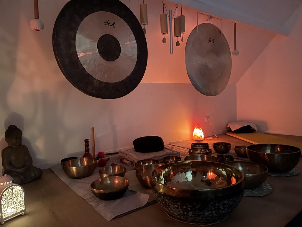 Bain sonores aux bols tibétains à Dieppe