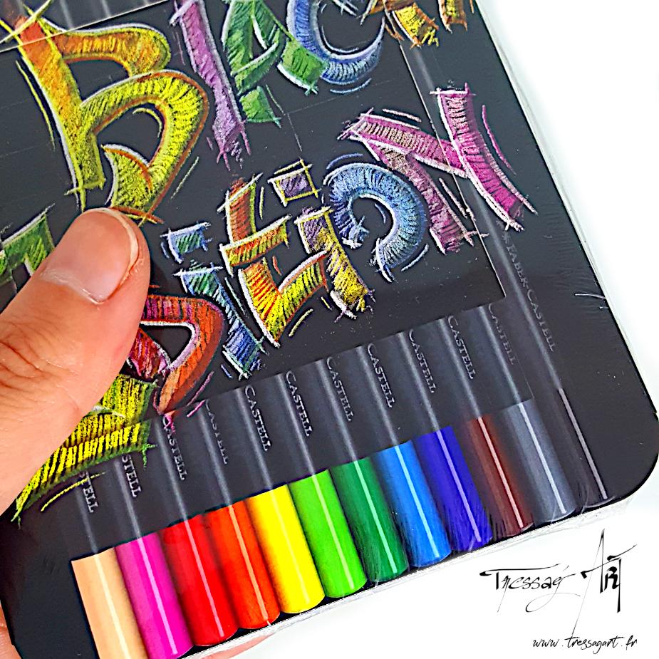 Crayons de couleur par 12, par 24, par 48, Faber Castell