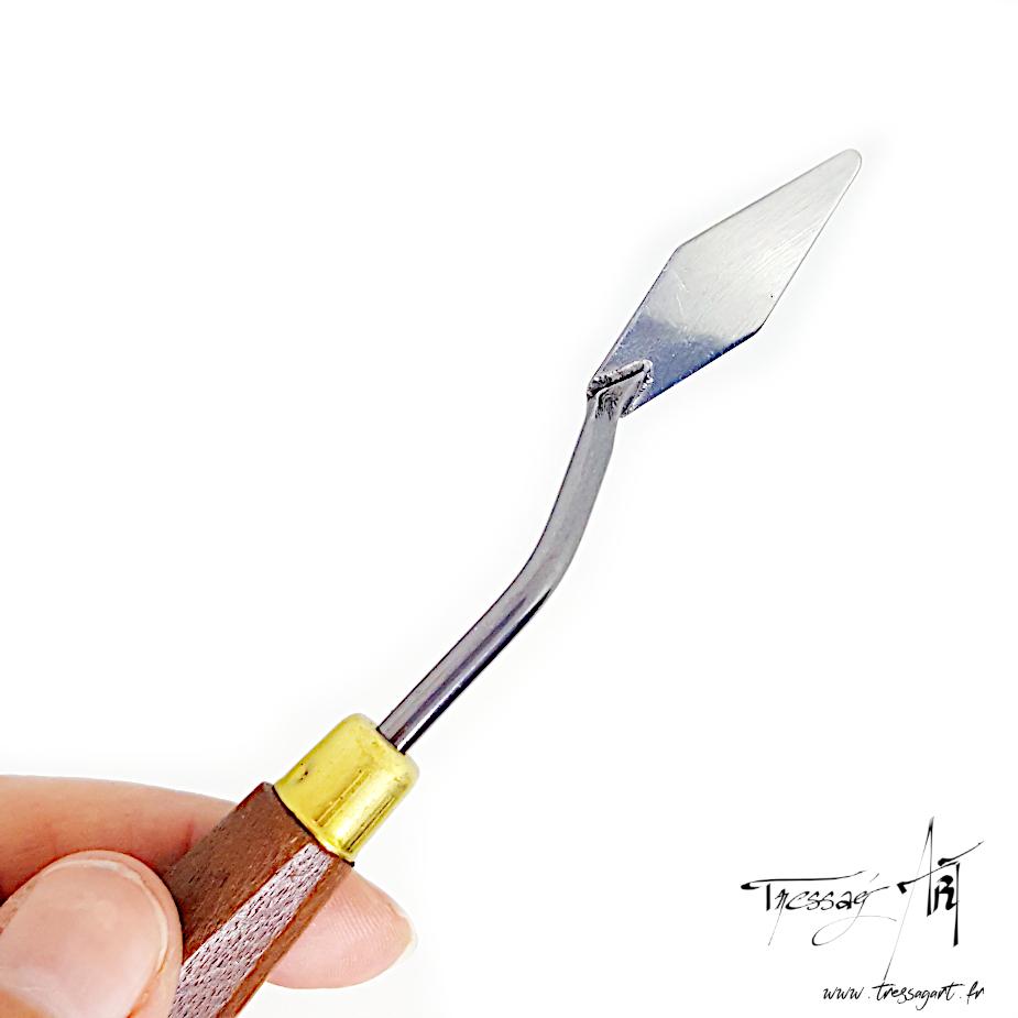 Couteaux pour peinture à l'huile, losange