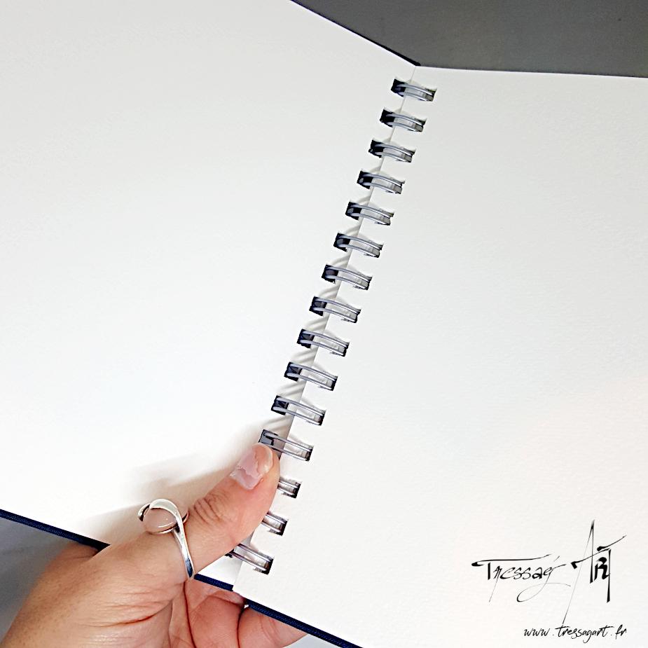 Carnets de croquis à spirales