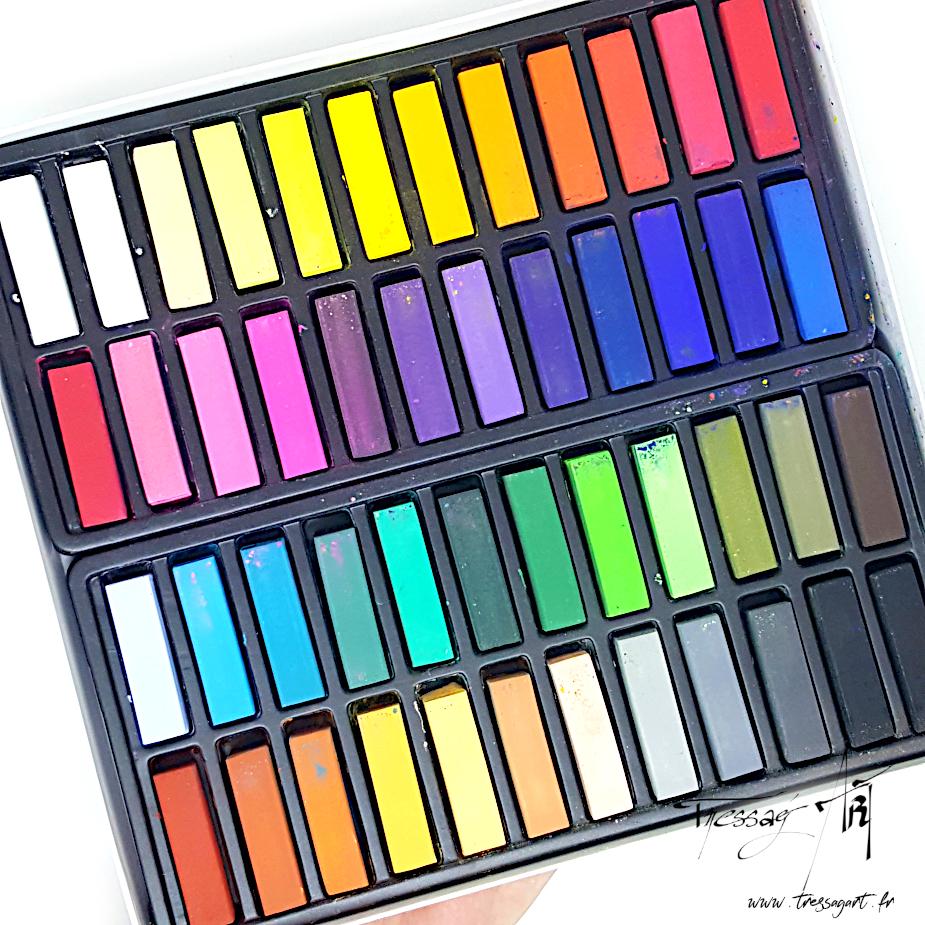 Pastels secs