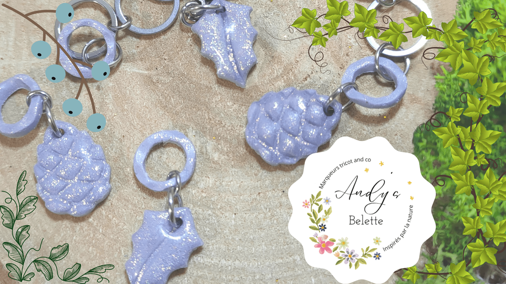 Marqueurs tricot, crochet, compte-rang, accessoires tricot