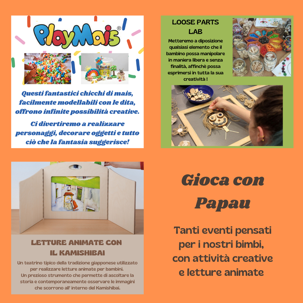 I nostri incontri di lettura animata e laboratori creativi