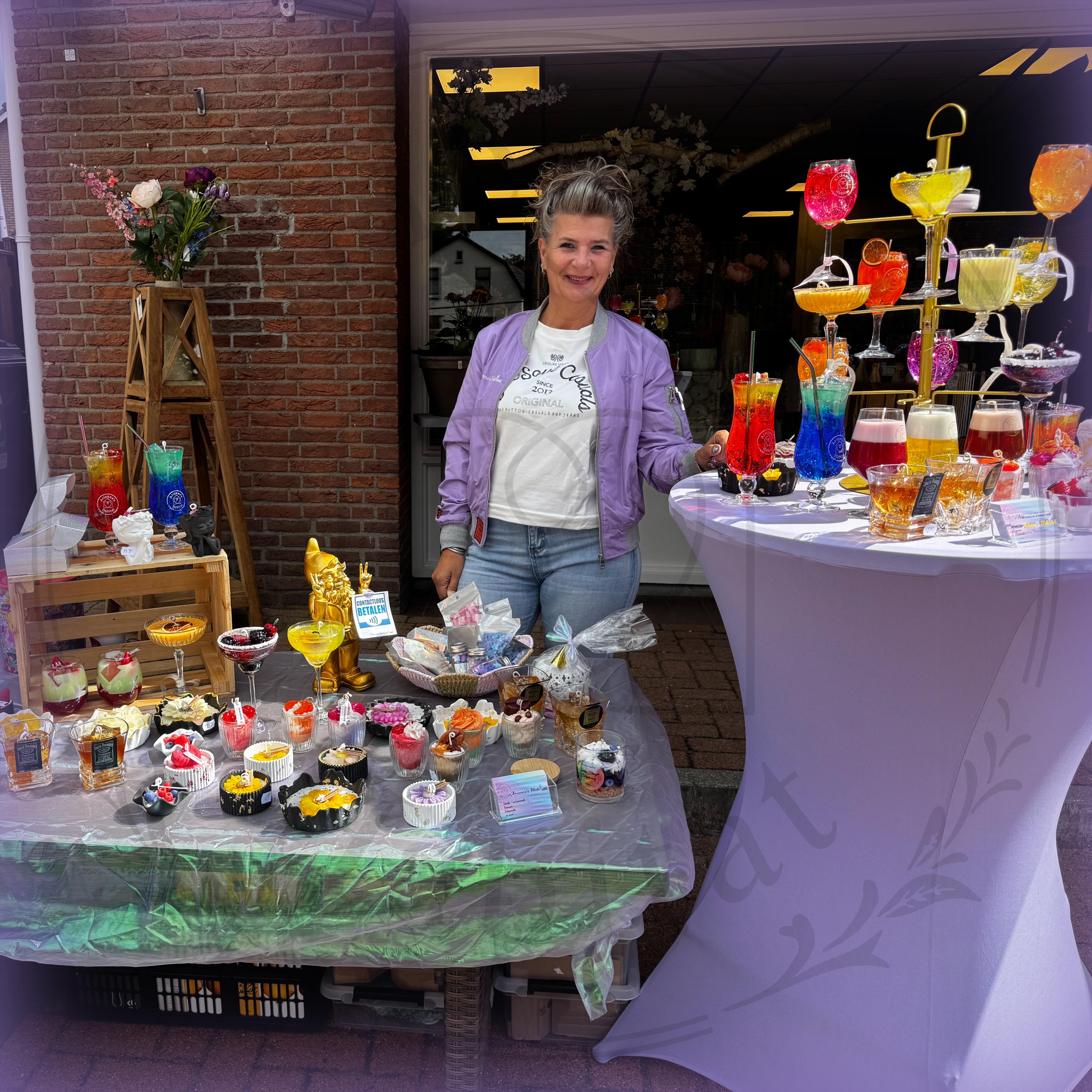 Unieke handgemaakte kaarsen
