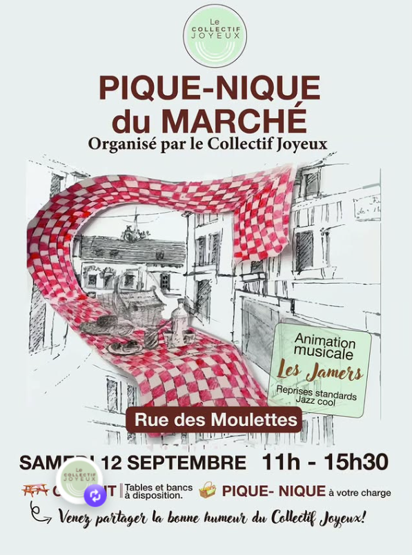Rencontre partage et pique nique au collectif Joyeux Verneuil sur Avre (Eure)