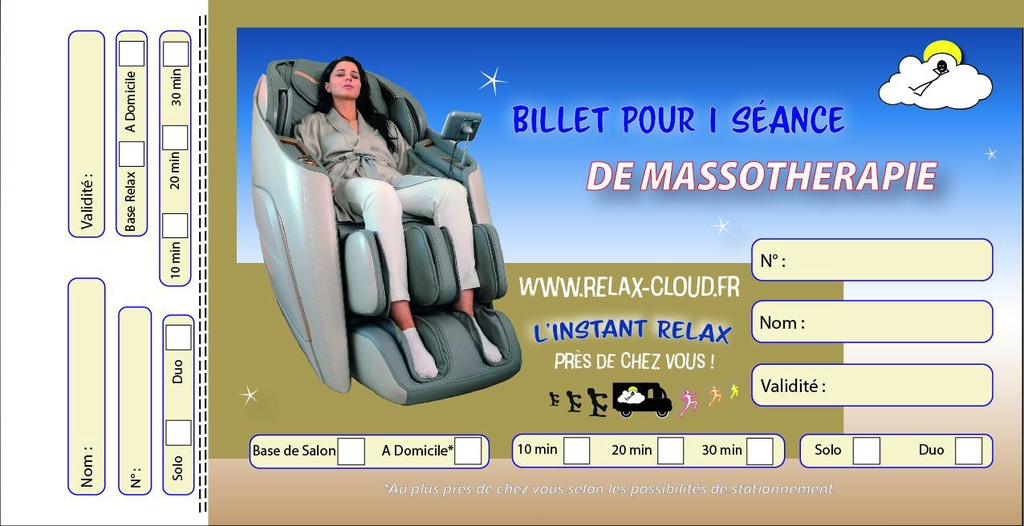 BILLETERIE RELAX-CLOUD