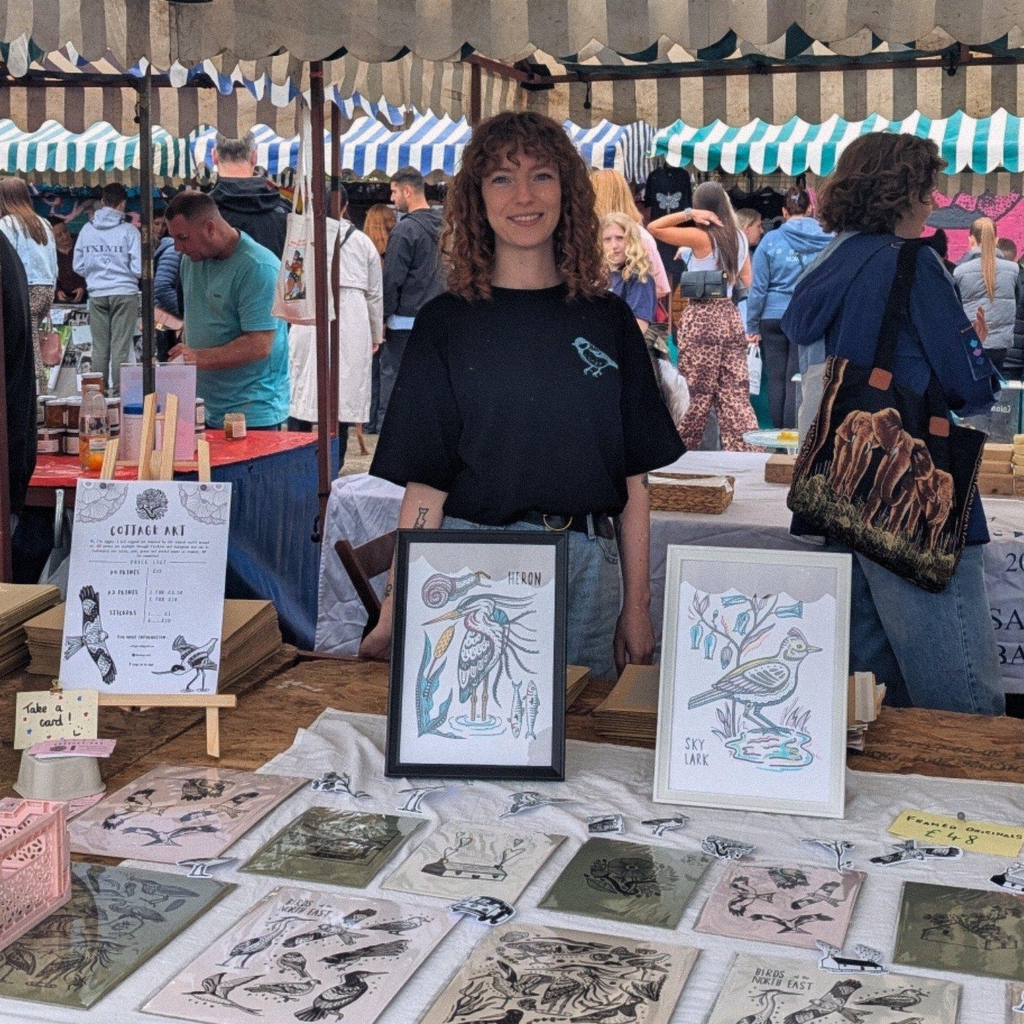 One of my recent market stalls at the Ouseburn Market.