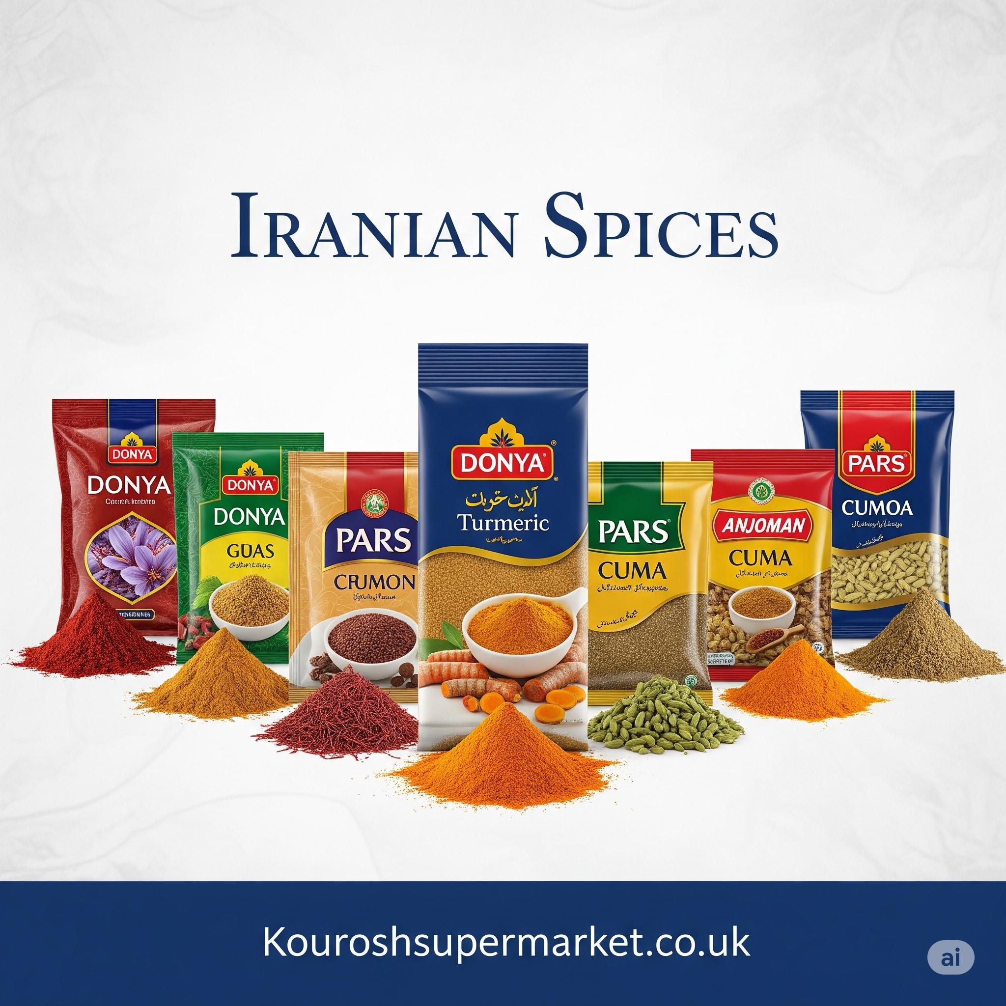 Iranian Spicesادویه جات ایرانی