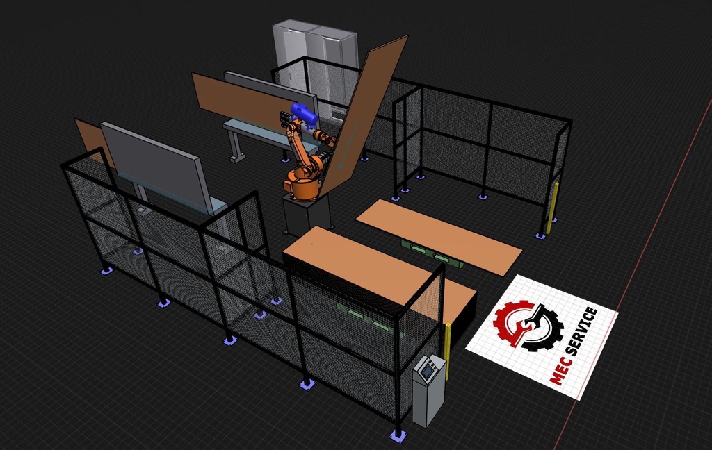 PROGETTIAMO E REALIZZIAMO SU RICHIESTA ISOLE ROBOTICHE