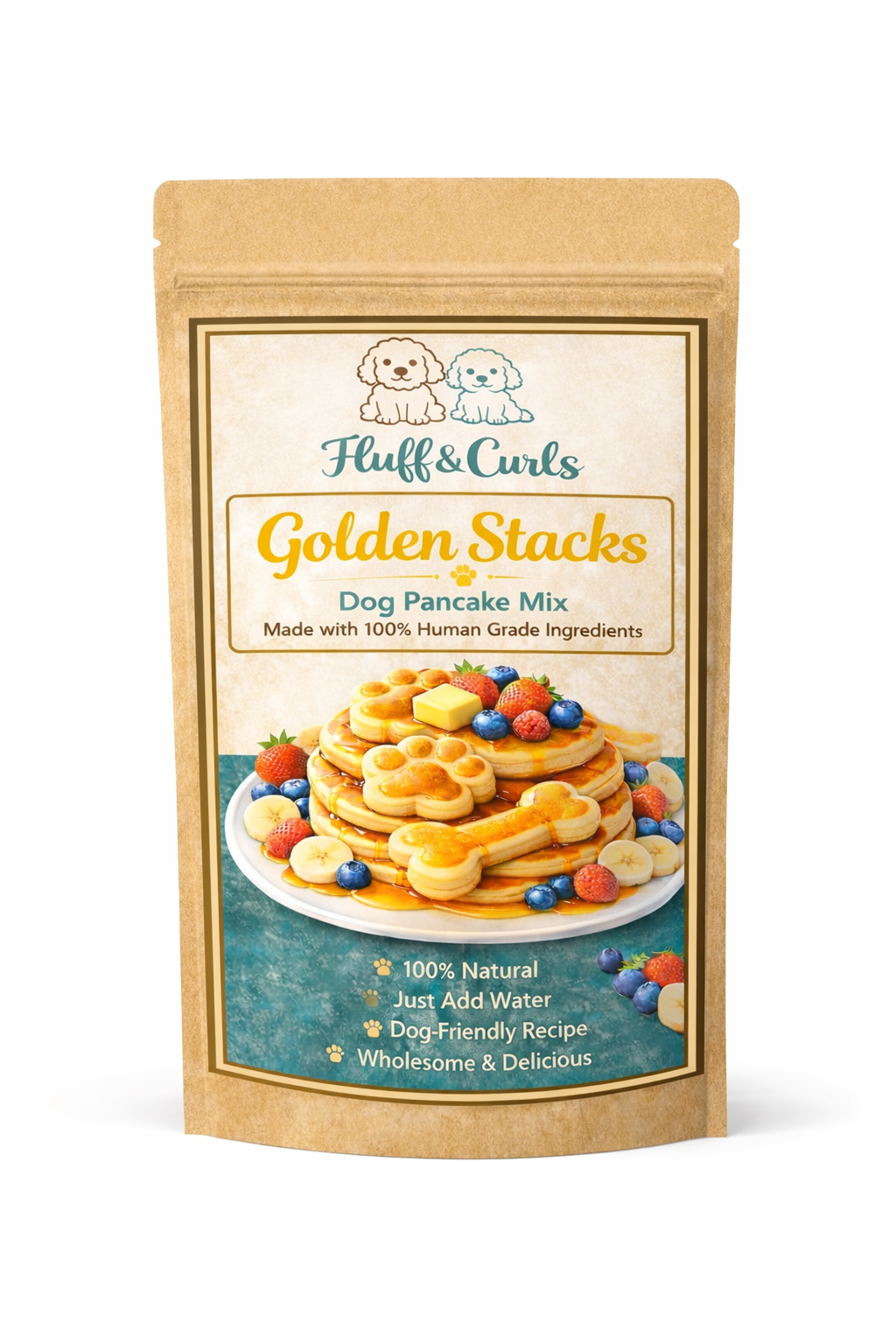 Golden Stacks pancake mix