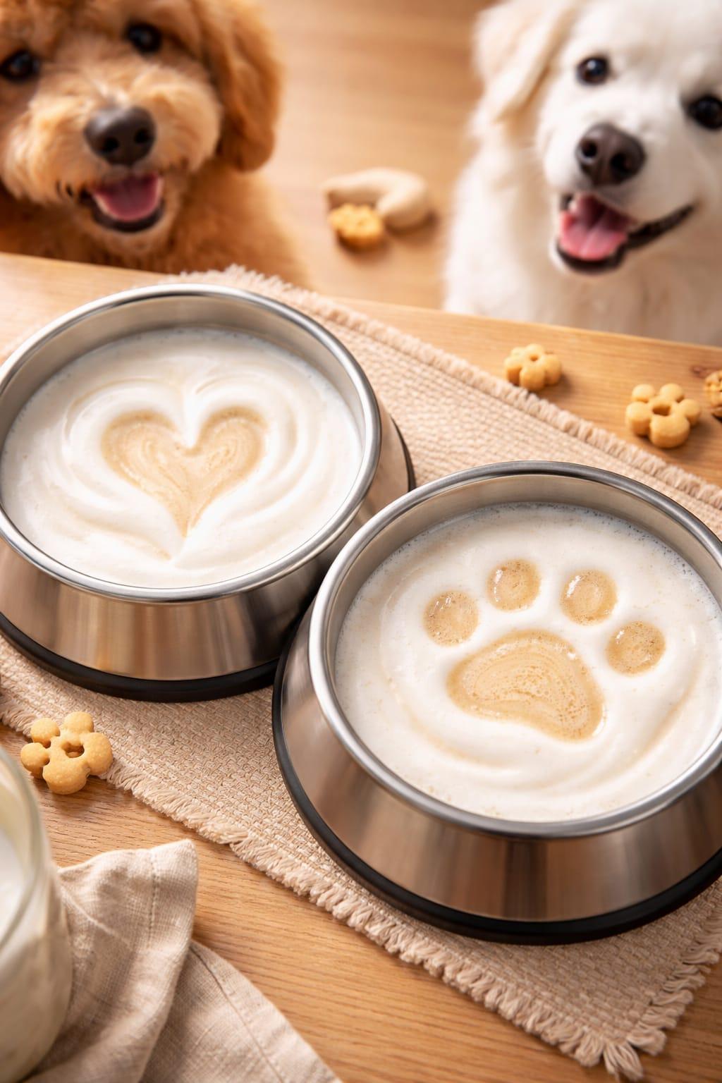 Poochino cafe style dog drink