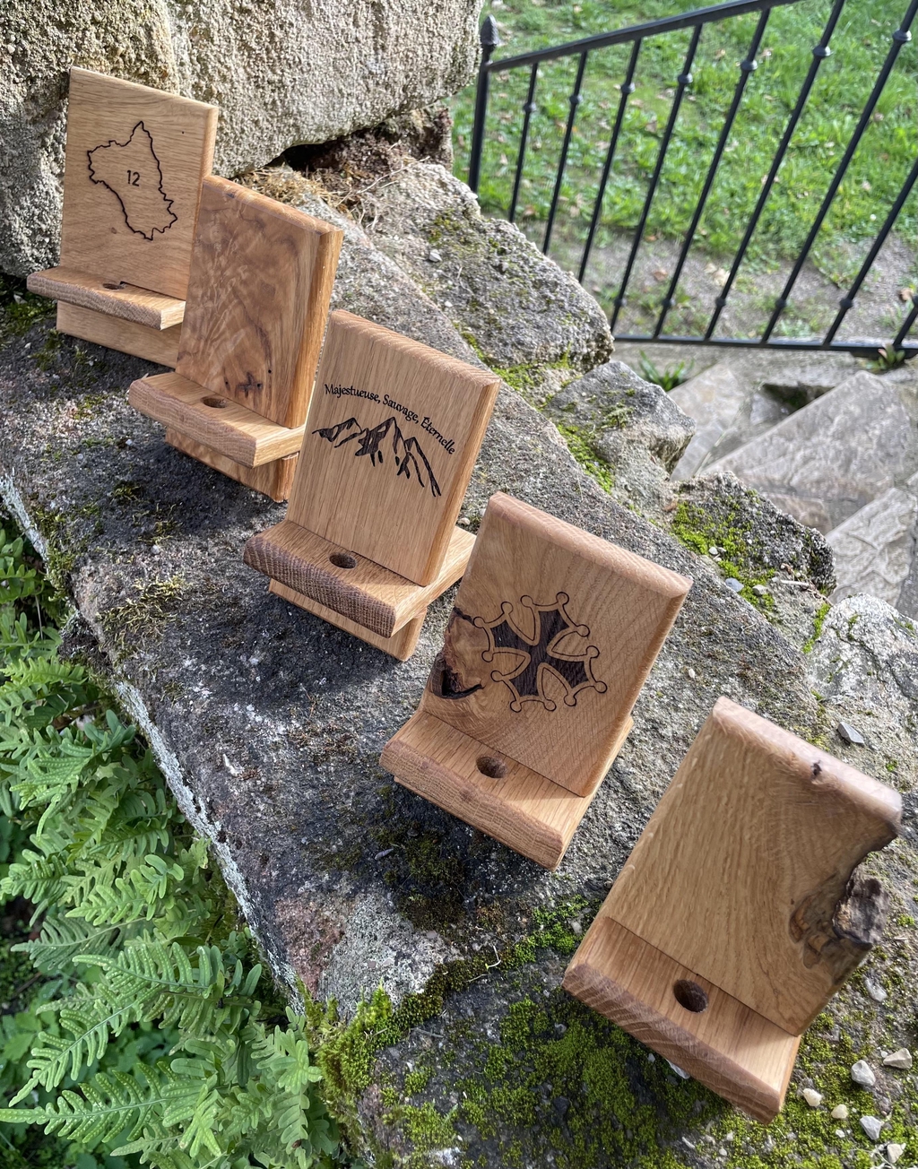 Objet en bois personalisable