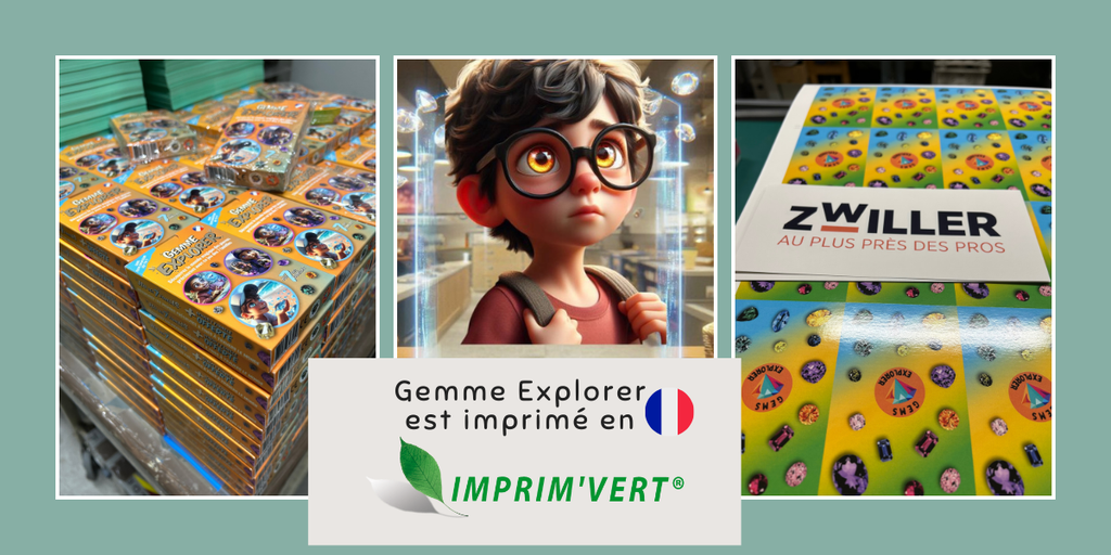 Un jeu de cartes pour petits et grands pour apprendre les pierres, les pays , les métiers