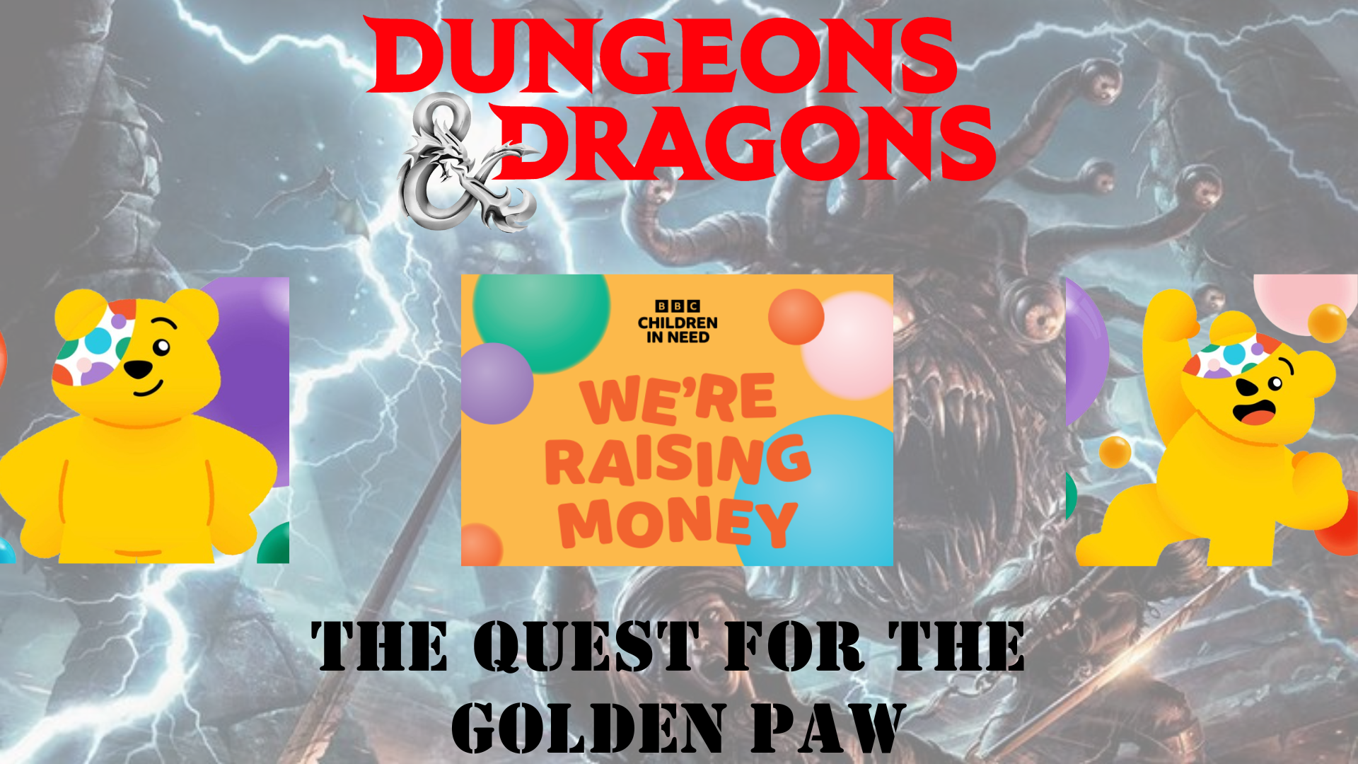 Dungeons & Dragons The Quest for the Golden Paw Charity One Shot Campaign