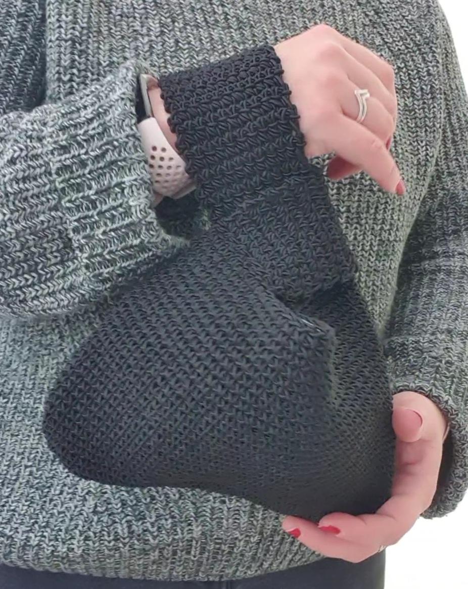 Handmade Luxury Crochet Japanese Knot Bag Handbag