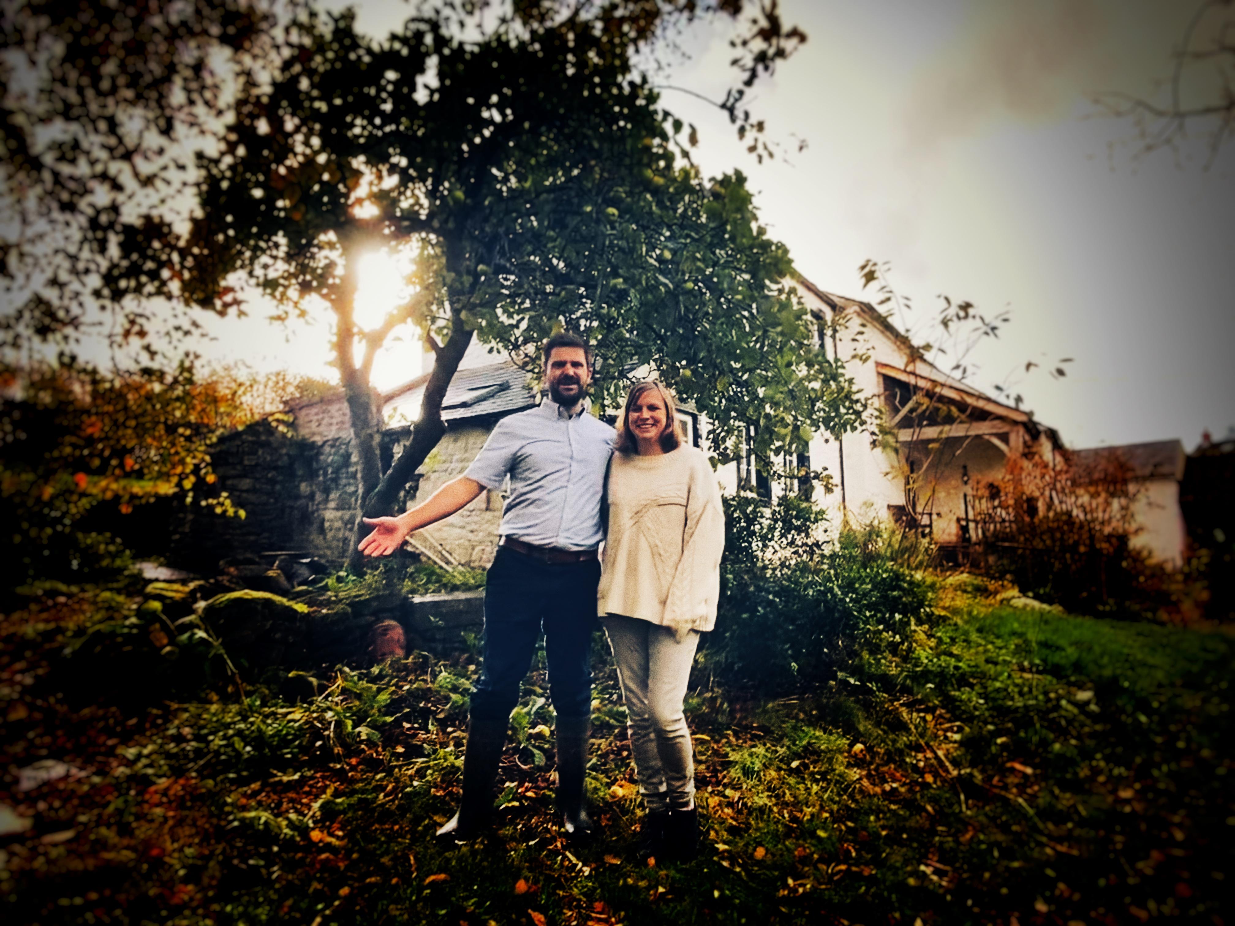 John North & Rachel North at The Herb Farm