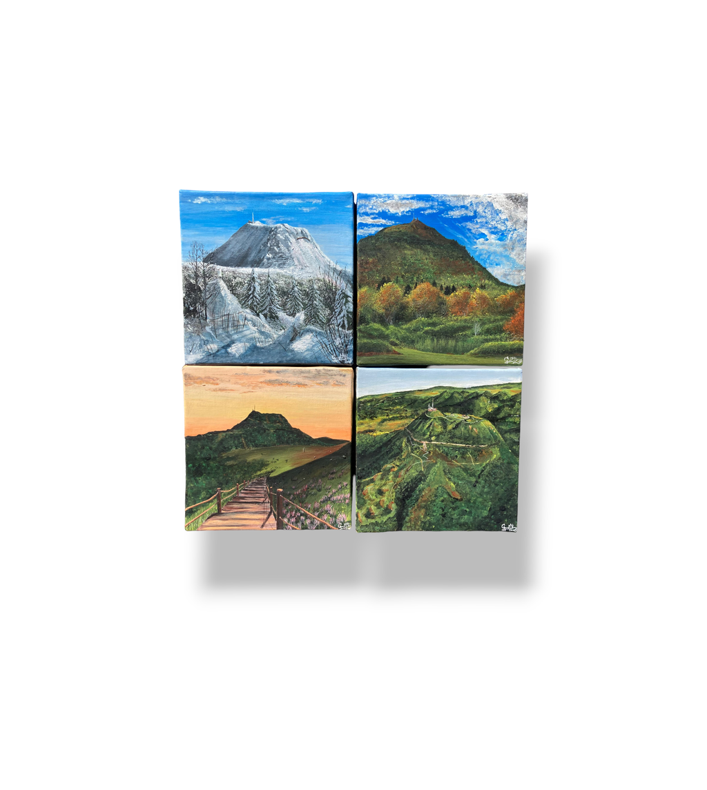 Les 4 saisons du Puy de Dôme