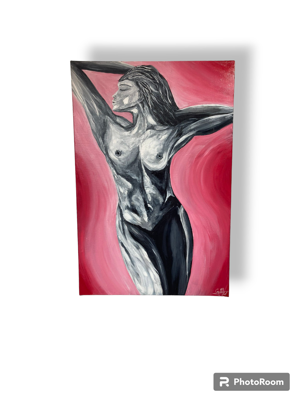 october rose painting