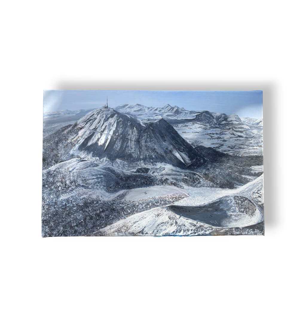Puy de Dôme en hiver
