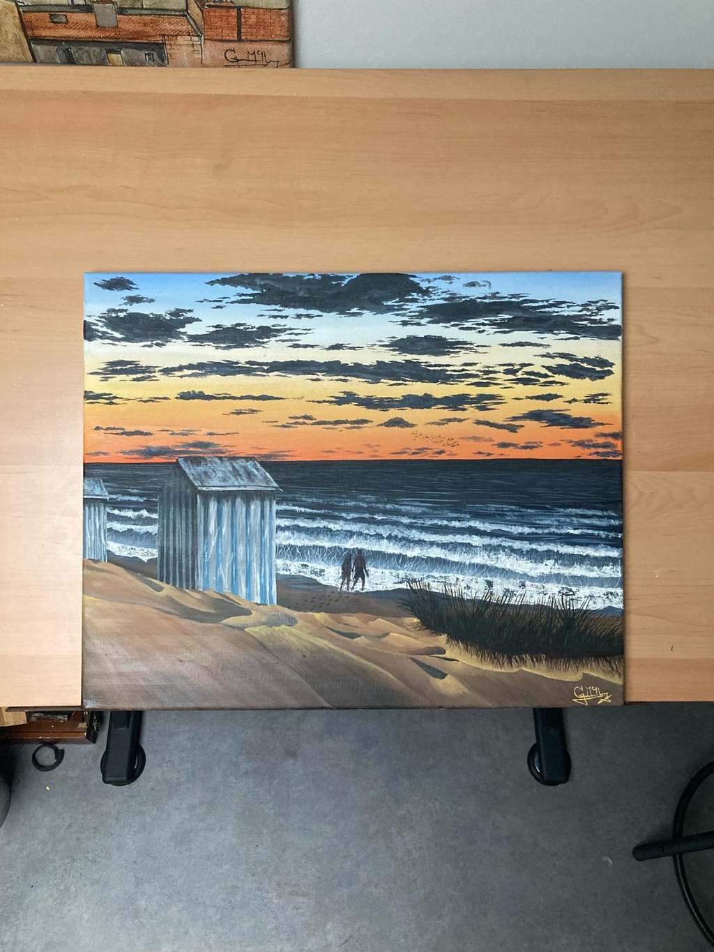 Peinture plage